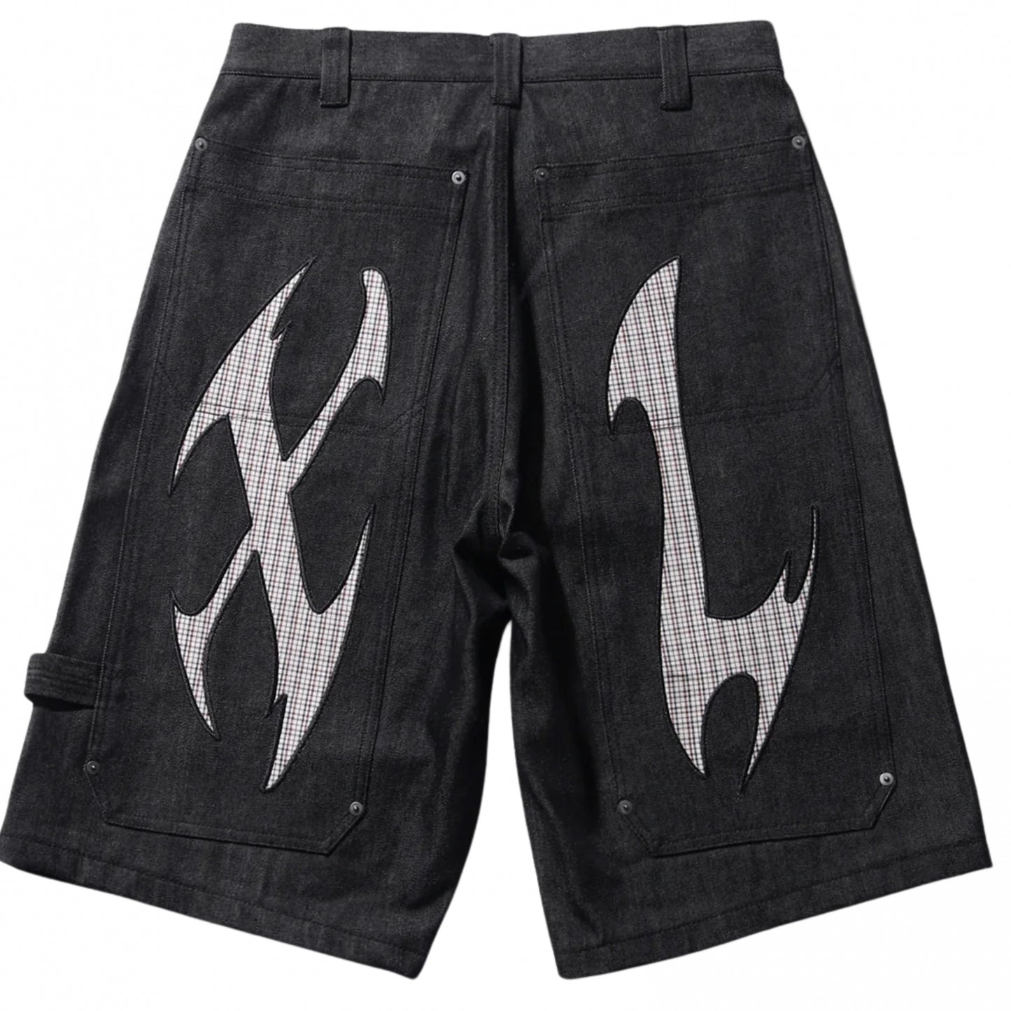 Pantaloncino XLarge Cut Out XL Loose Shorts NERO