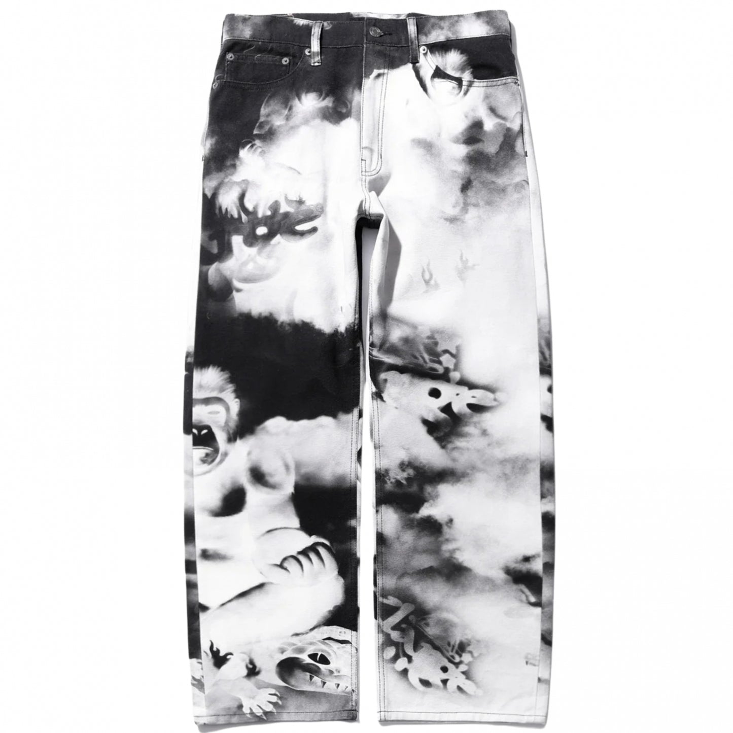 Pantalone XLarge Meditation All Over Print Pants MULTICOLOR