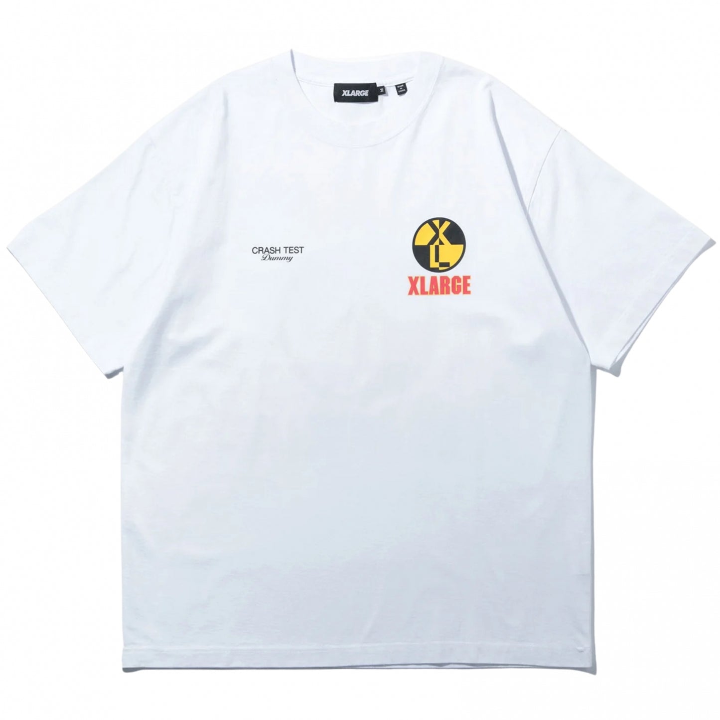 Maglietta XLarge Crash Test SS Tee BIANCO