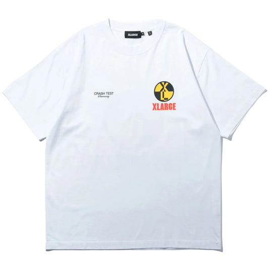 Maglietta XLarge Crash Test SS Tee BIANCO