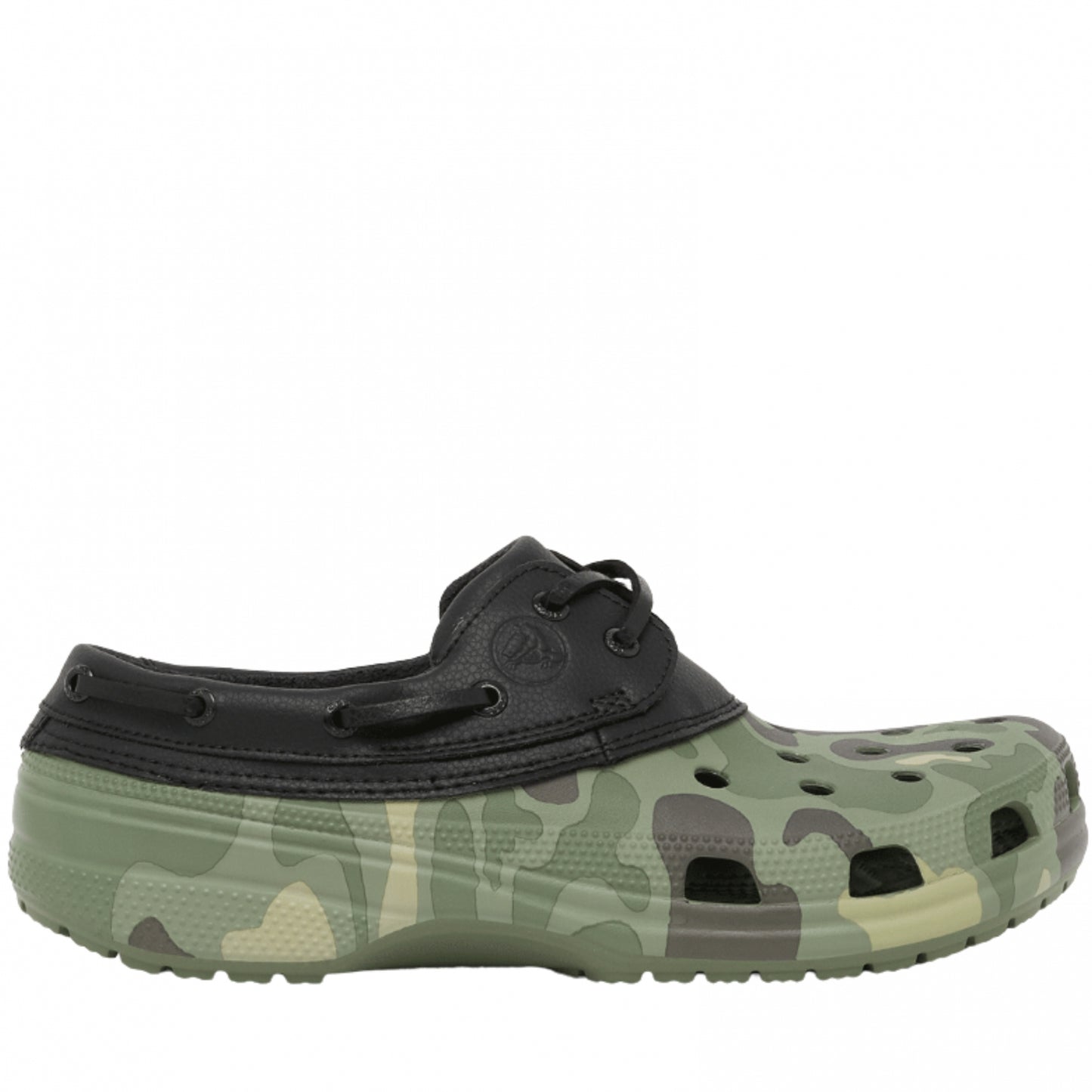 Ciabatta Crocs Classic Duck Camo Boat Shoe NERO