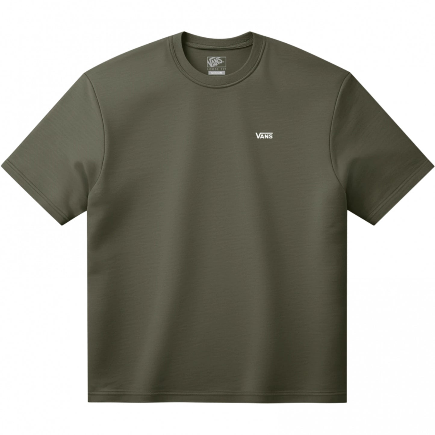 Maglietta Vans Left Chest SS Tee VERDE OLIVA