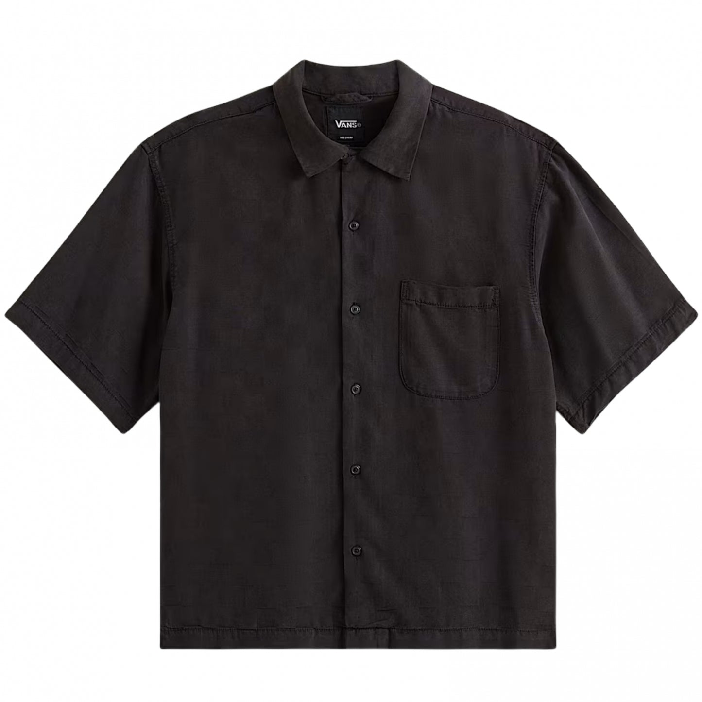 Camicia Vans Van Doren Tencel Check NERO