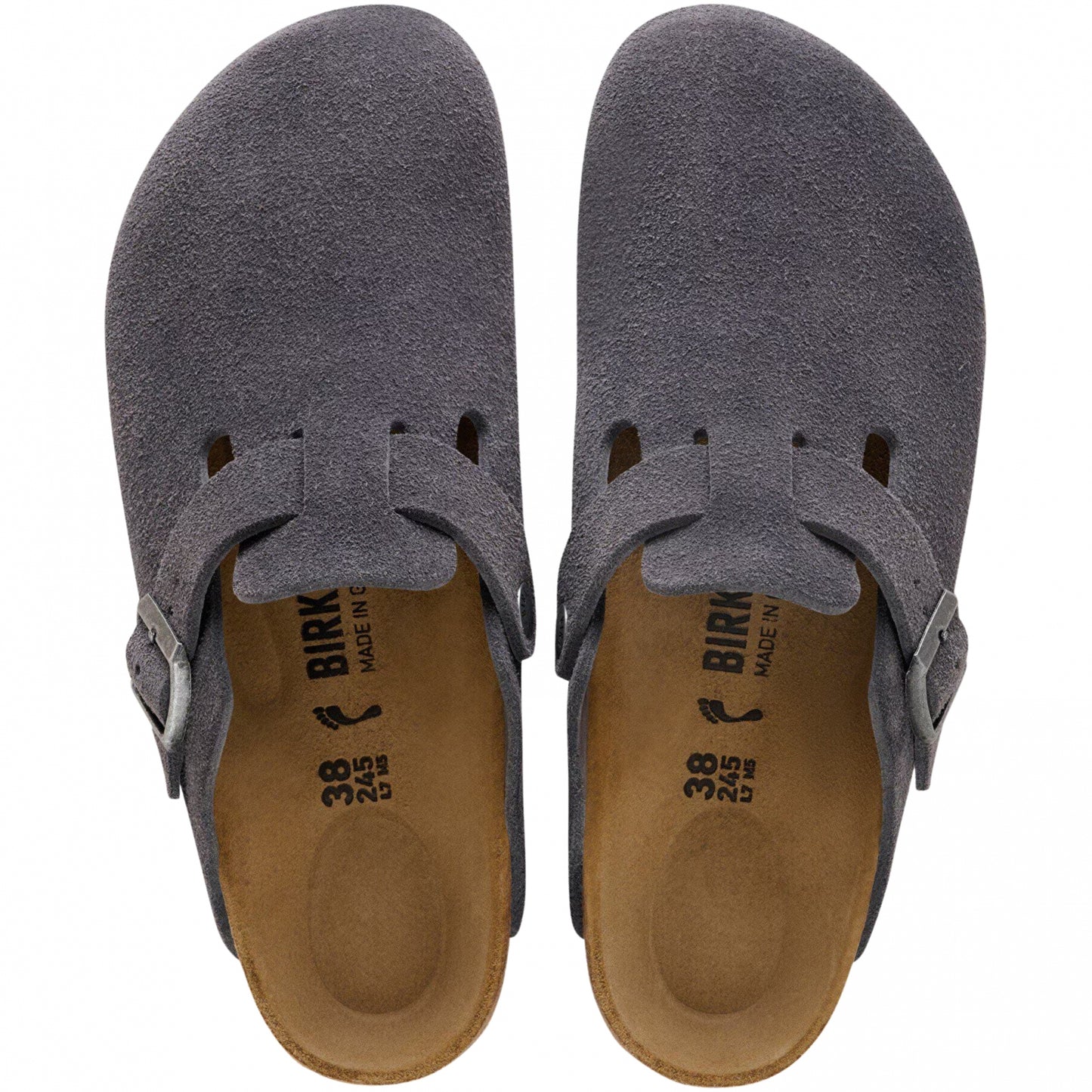 Sandalo Birkenstock Boston GRIGIO