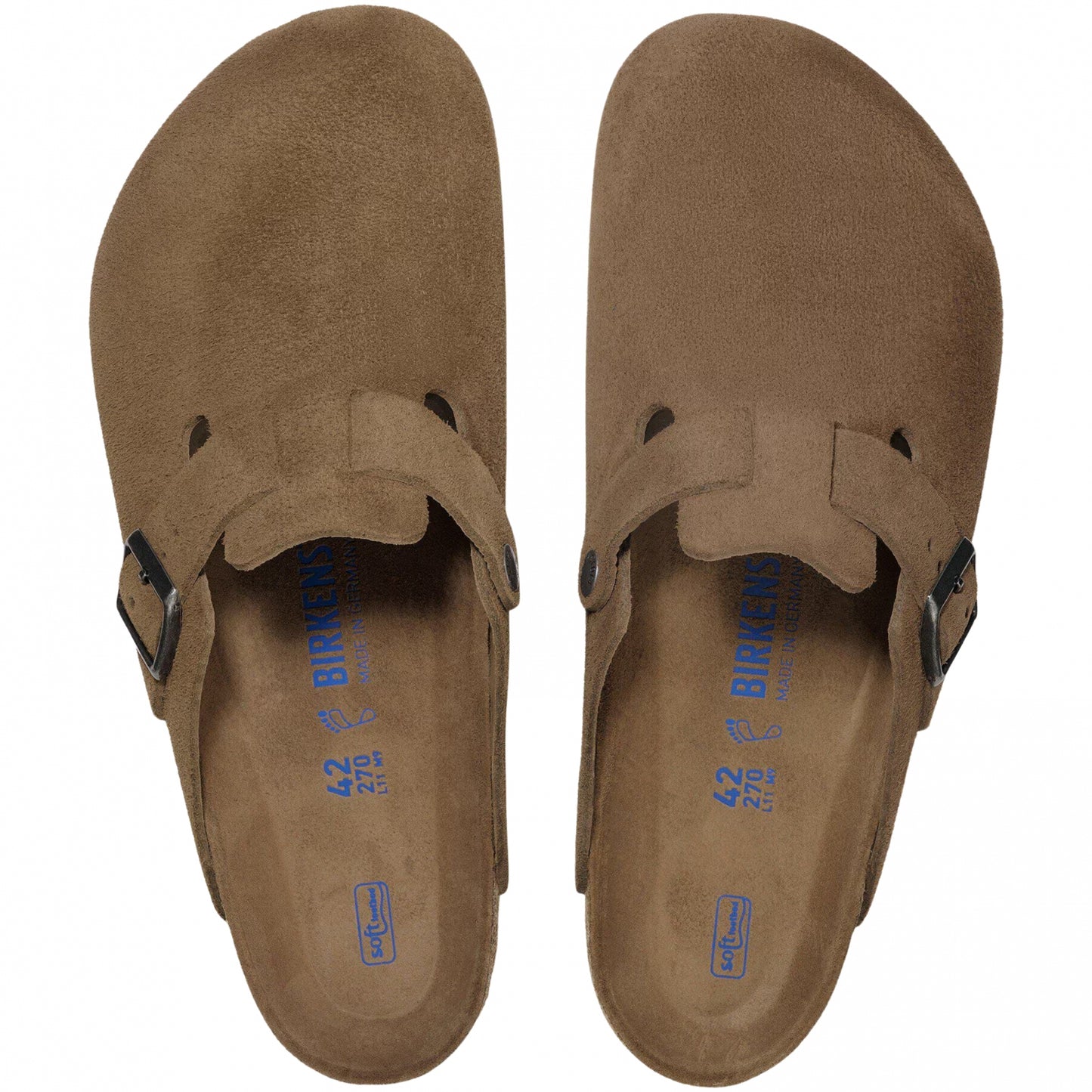 Sandalo Birkenstock Boston SFB MARRONE