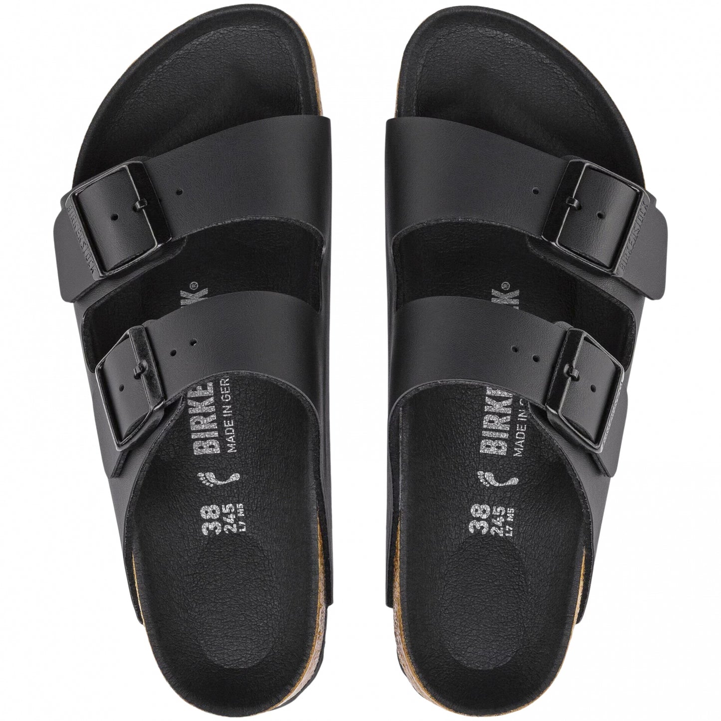 Sandalo Birkenstock Arizona Triples Black NERO