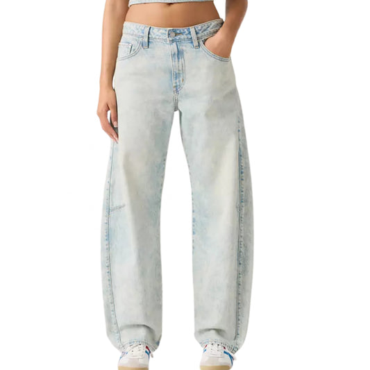 Pantalone Levi's Baggy Dad Barrel AZZURRO
