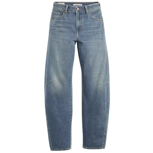 Pantalone levi's Baggy Dad Barrel BLU