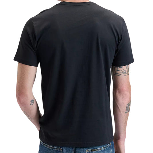 Maglietta Lee SS Patch Logo Tee NERO