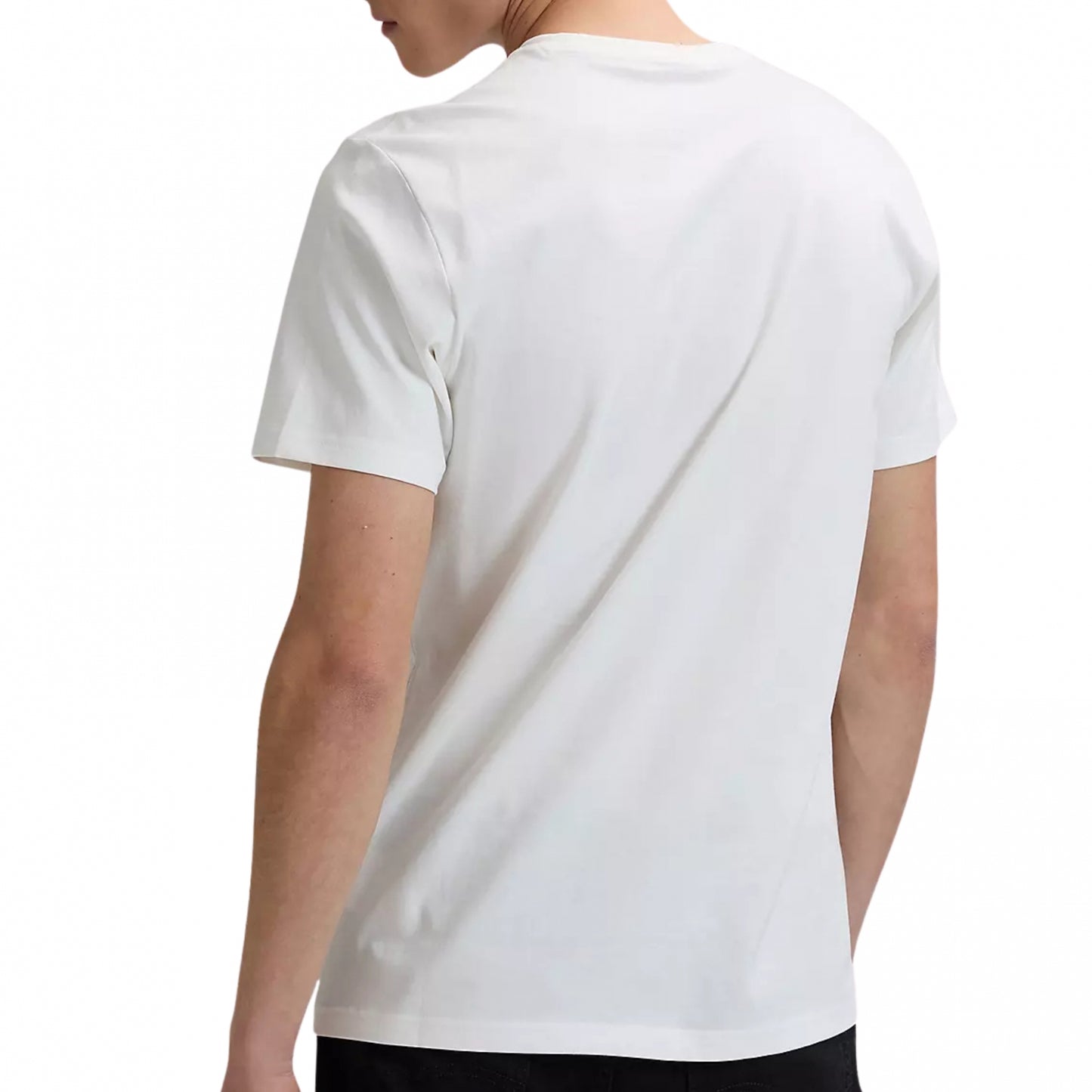 Maglietta Lee SS Patch Logo Tee BIANCO