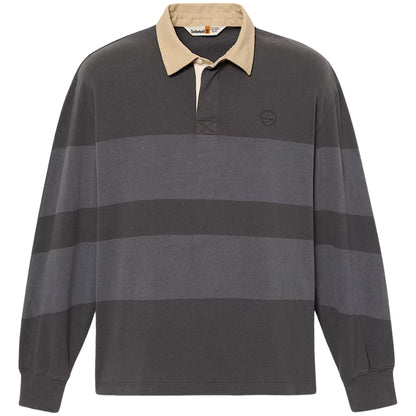 Polo Timberland LS Striped Rugby Polo GRIGIO