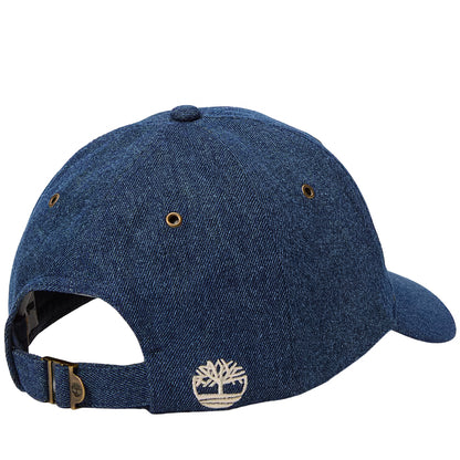 Cappello Timberland Denim Varsity Baseball Cap DENIM