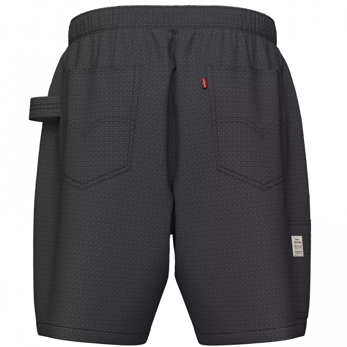 Pantaloncino Levi's Pull-On Work Short NERO