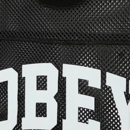 Maglietta Obey Collegiate Practice Jersey Tee NERO