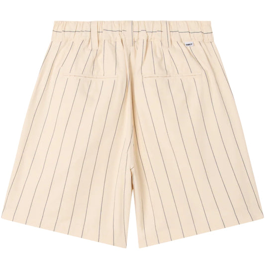 Pantaloncino Obey Foster Stripe Pleated Short MULTICOLOR