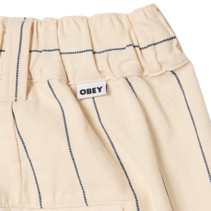 Pantaloncino Obey Foster Stripe Pleated Short MULTICOLOR