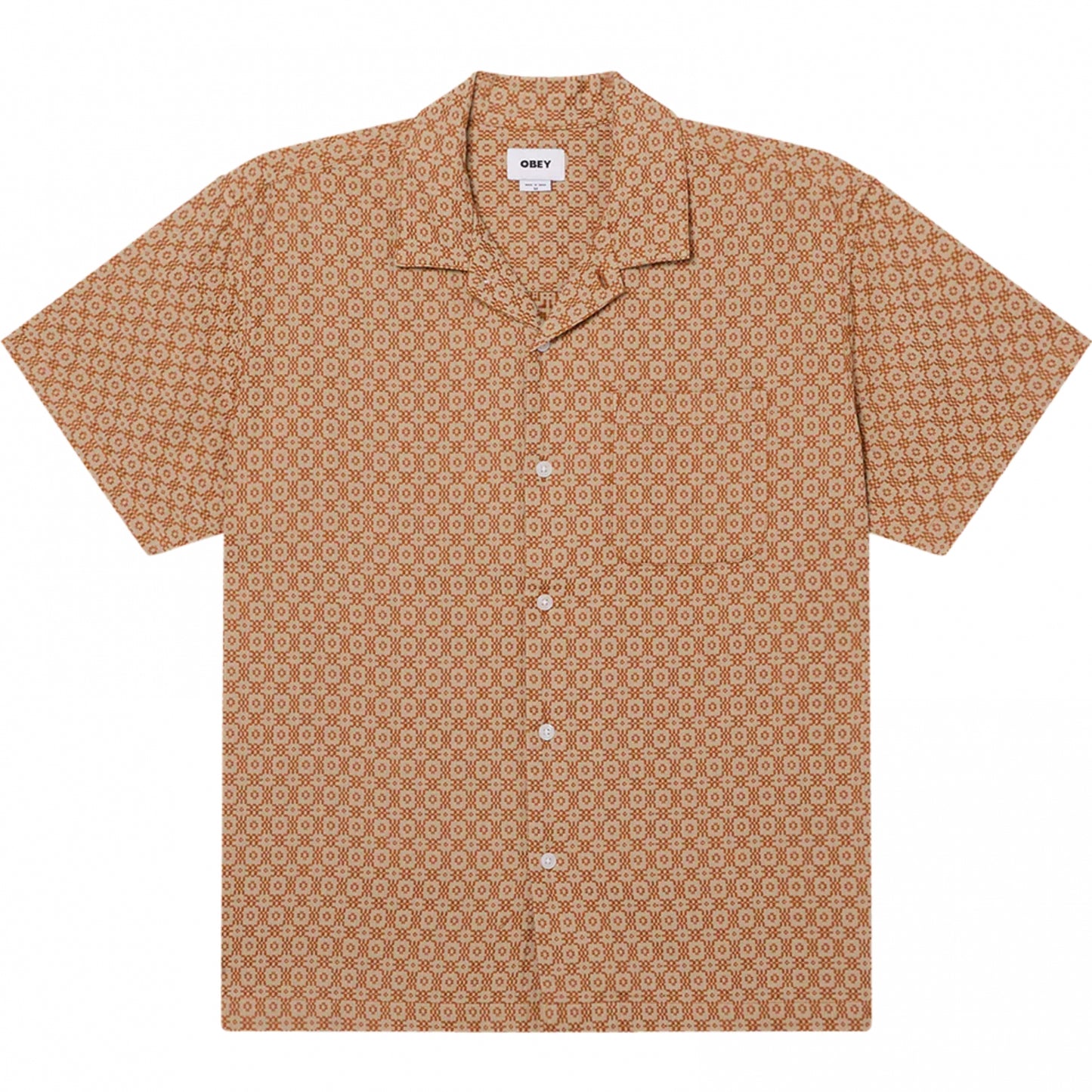 Camicia Obey Adrian Woven GRIGIO