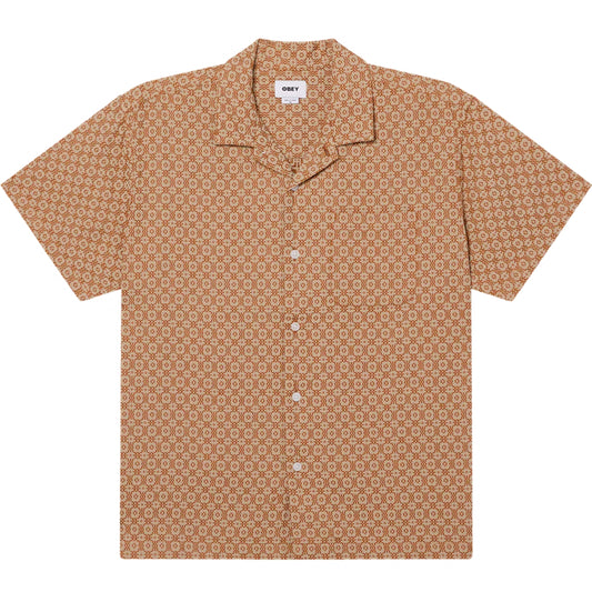 Camicia Obey Adrian Woven GRIGIO