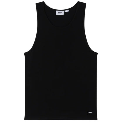 Canotta Obey Standard Rib Tank NERO