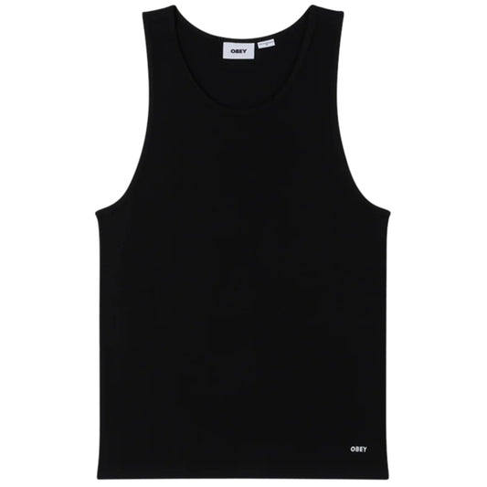 Canotta Obey Standard Rib Tank NERO