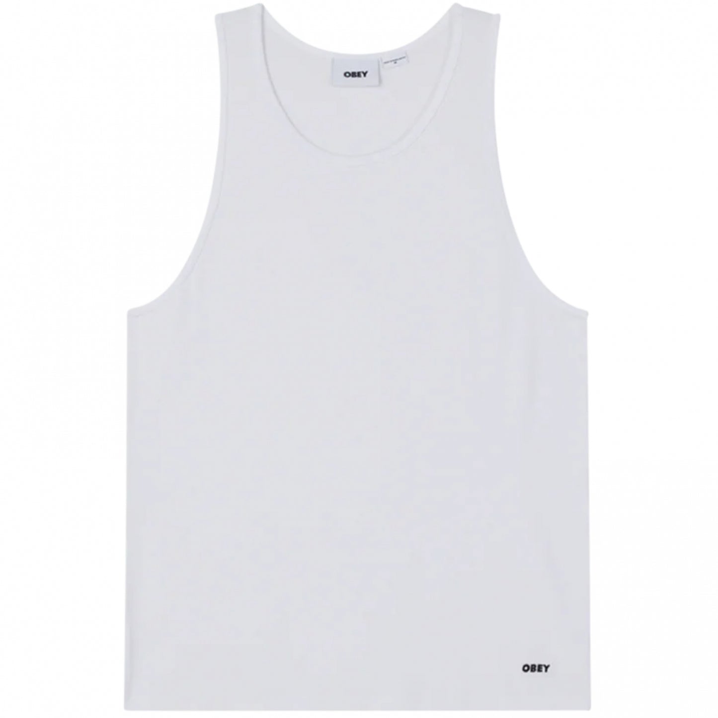 Canotta Obey Standard Rib Tank BIANCO