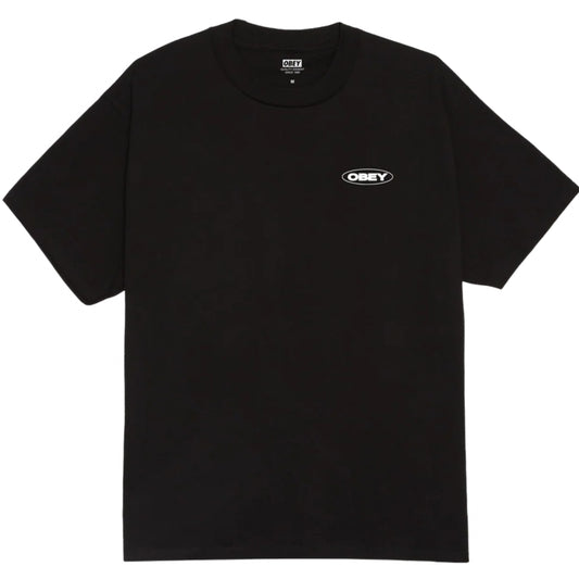 Maglietta Obey Global Impact Tee NERO