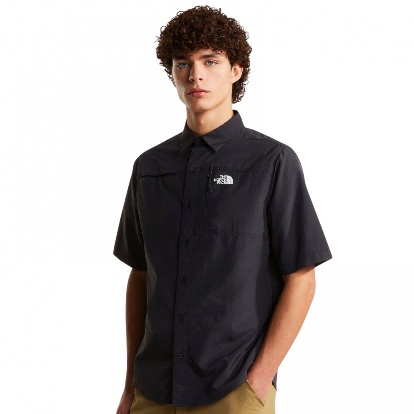 Camicia TNF Sequoia SS Shirt NERO