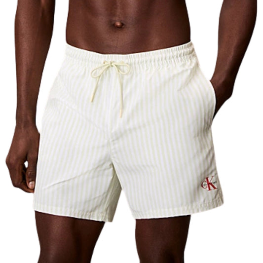 Costume Calvin Klein Medium Drawstrink BIANCO