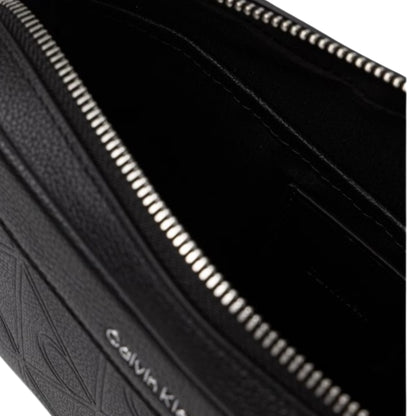 Marsupio Calvin Klein XL Emblem AOP Emboss NERO