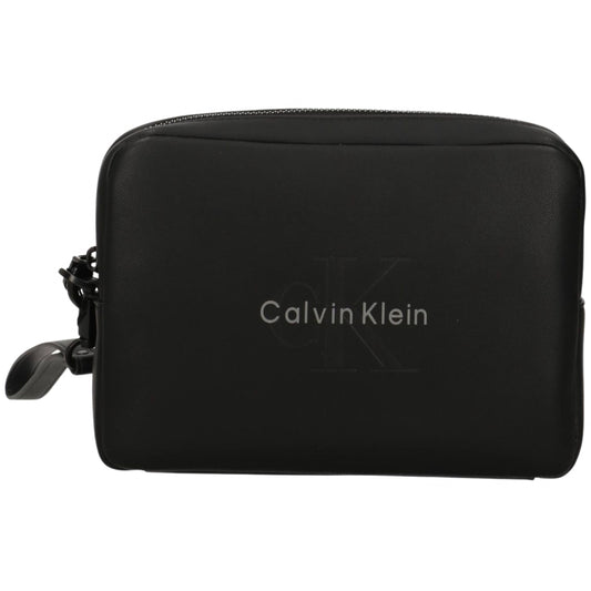 Pouchette Calvin Klein Bold Pouch w/ Handle NERO
