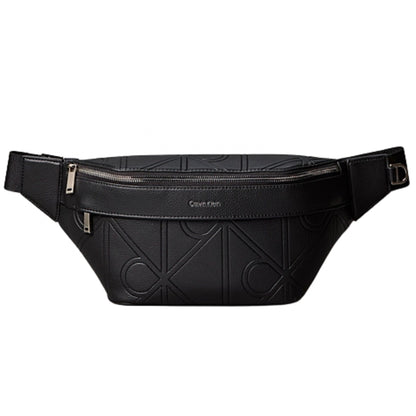 Marsupio Calvin Klein XL Emblem AOP Emboss NERO