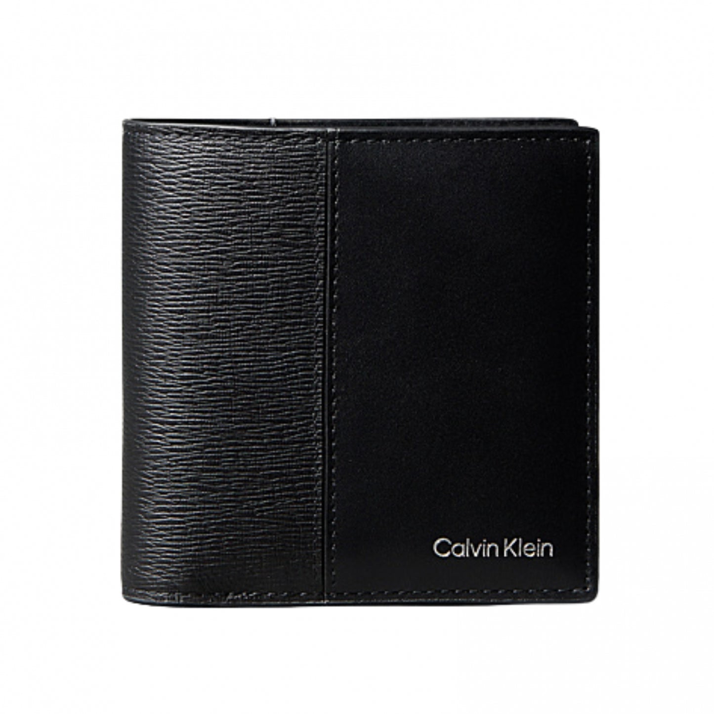 Portafoglio Calvin Klein Refined Mix Slim Trifold NERO