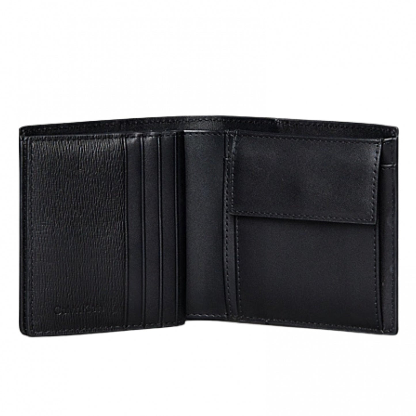 Portafoglio Calvin Klein Refined Mix Slim Trifold NERO