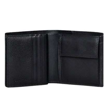 Portafoglio Calvin Klein Refined Mix Slim Trifold NERO