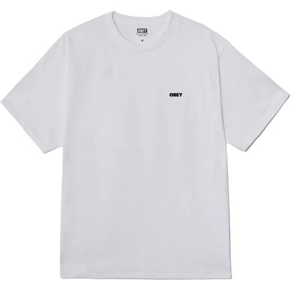 Maglietta Obey I Will Obey Tee BIANCO