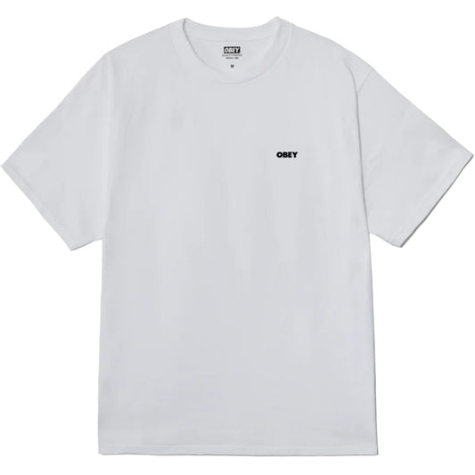Maglietta Obey I Will Obey Tee BIANCO