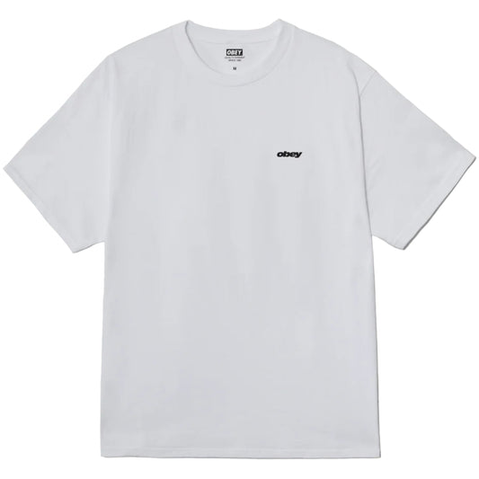 Maglietta Obey Dice Tee BIANCO
