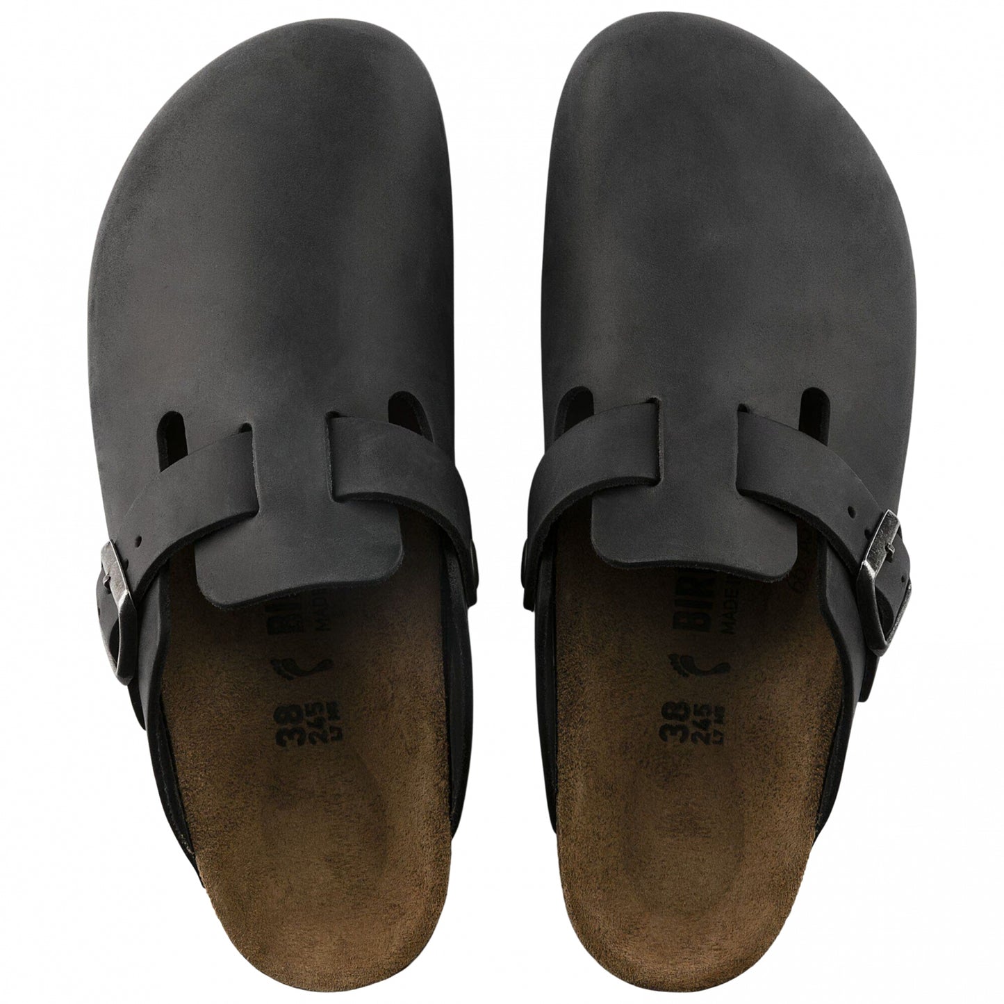 Sandalo Birkenstock Boston NERO