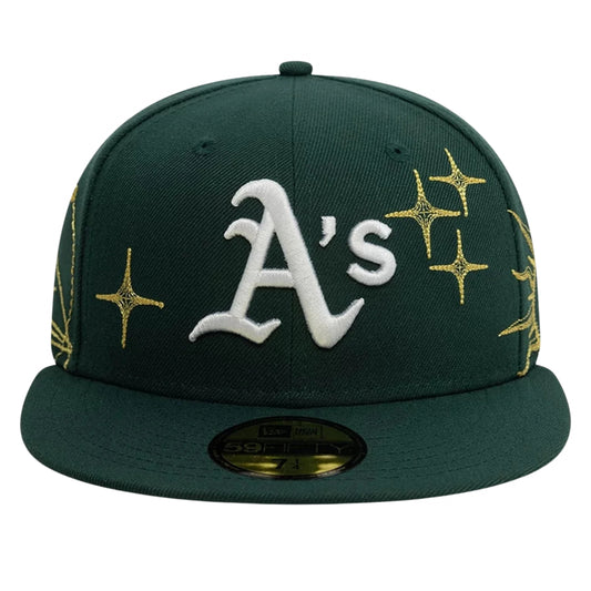 Cappello New Era 59Fifty MLB Zodiac OAKATH UNICO