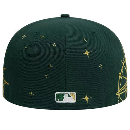 Cappello New Era 59Fifty MLB Zodiac OAKATH UNICO