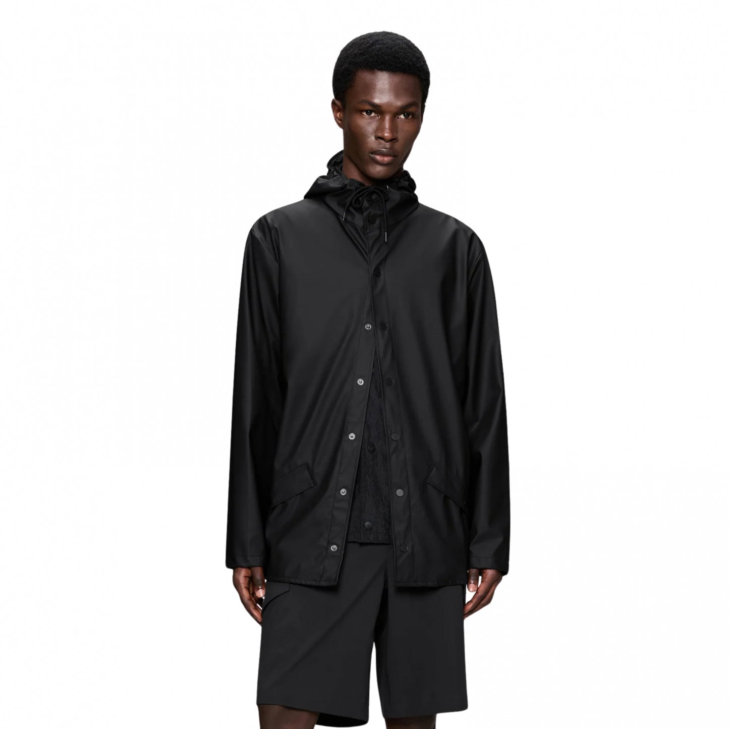 Giubbino Rains PU Jacket NERO