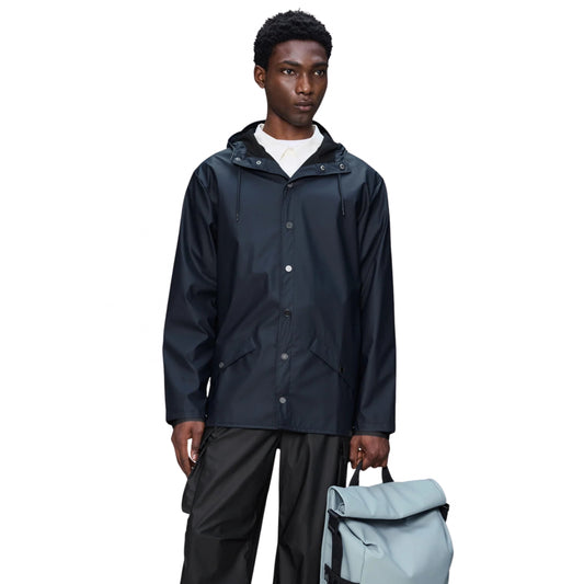 Giubbino Rains PU Jacket BLU