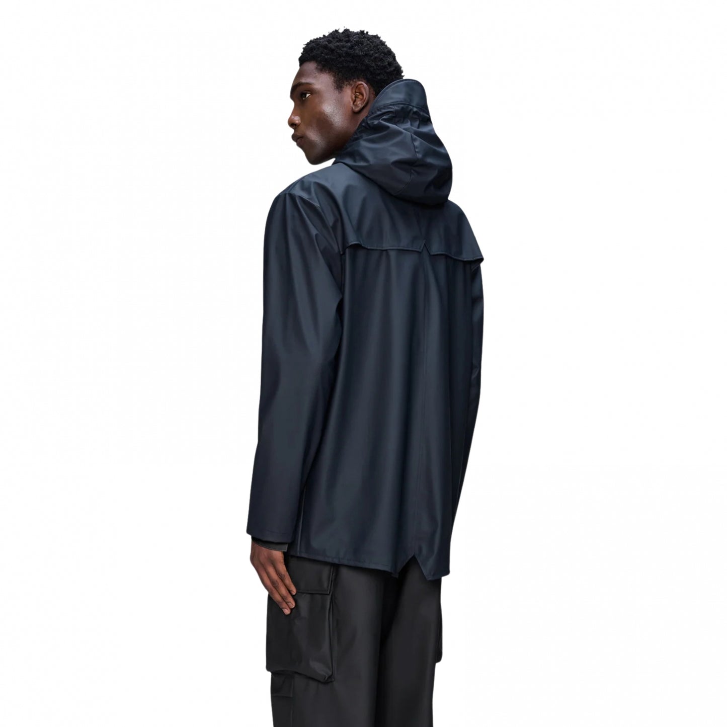 Giubbino Rains PU Jacket BLU