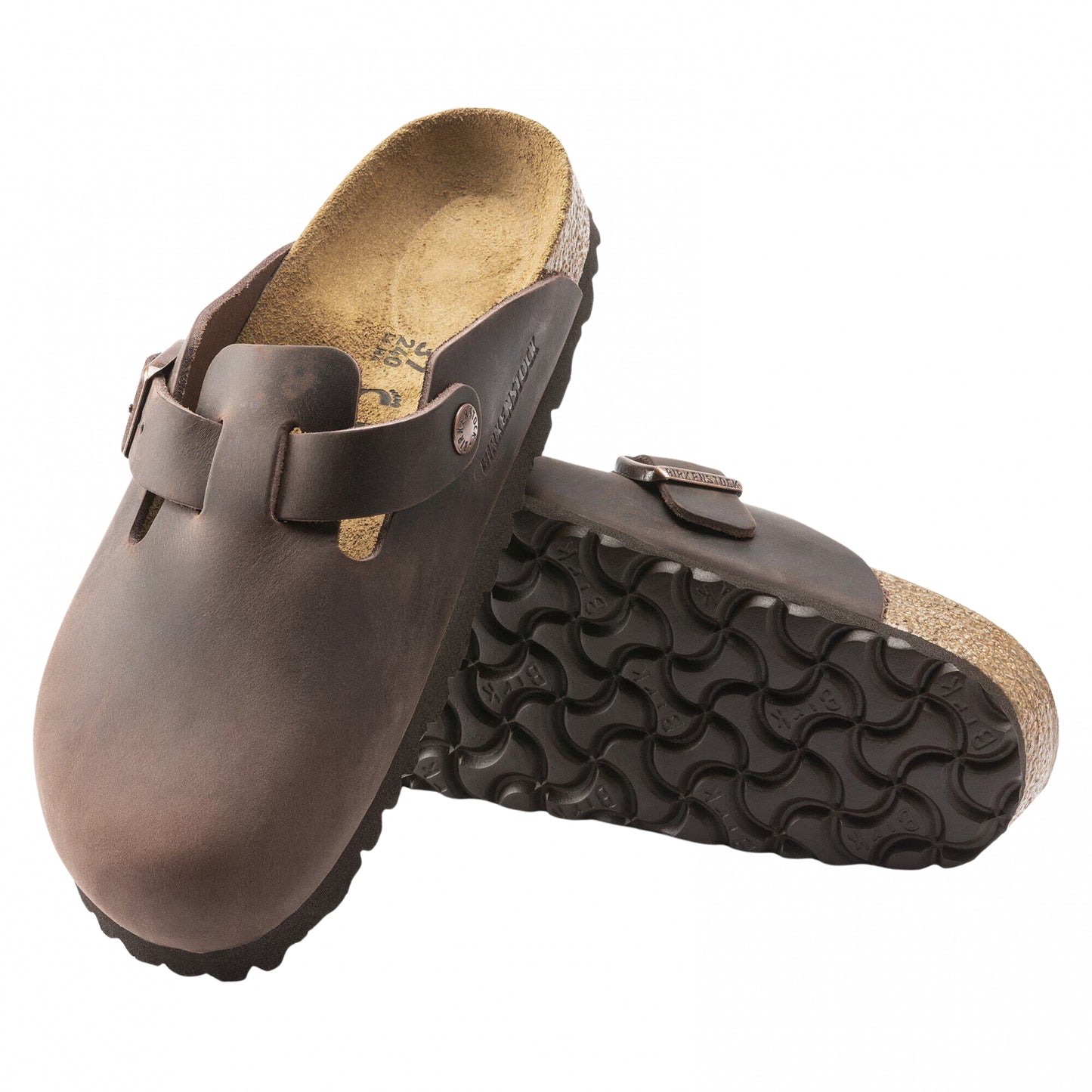 Sandalo Birkenstock Boston MARRONE