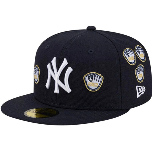 Cappello New Era 59Fifty MLB X Spike Lee Gloves BLU NAVY