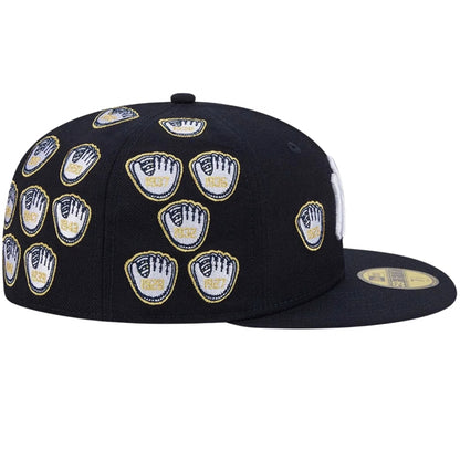 Cappello New Era 59Fifty MLB X Spike Lee Gloves BLU NAVY