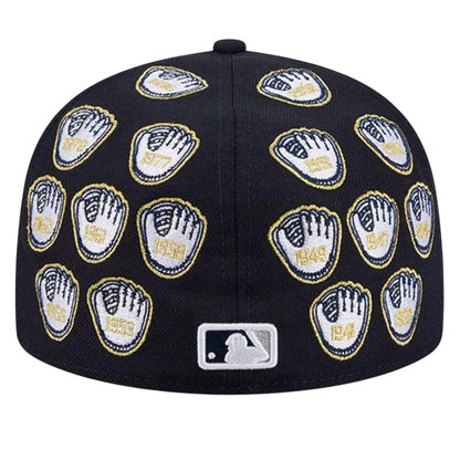Cappello New Era 59Fifty MLB X Spike Lee Gloves BLU NAVY