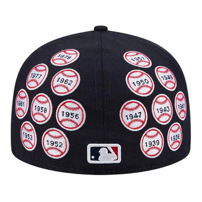 Cappello New Era 59Fifty MLB X Spike Lee Patches BLU NAVY
