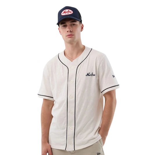 Maglietta New Era Slub Baseball Jersey UNICO