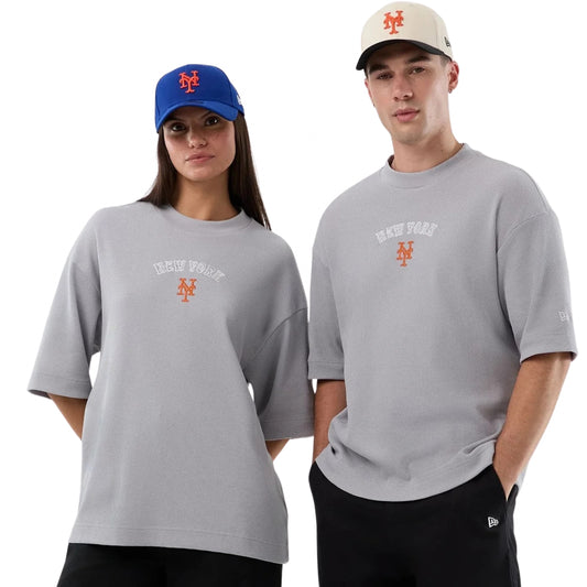Maglietta New Era MLB Waffle Box Tee NEYMET UNICO
